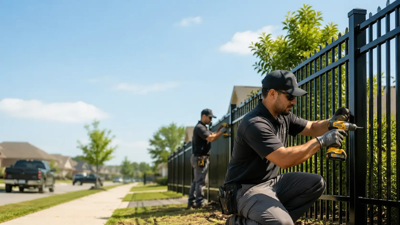 Metal Fence Installation in University Center, MI